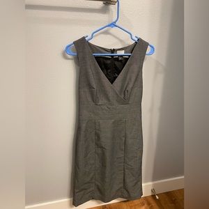 Gray bodycon dress